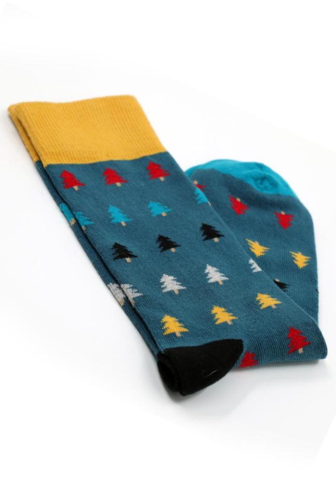 Șosete Bărbătești Organice Fără Cusătură,Colorate , Engros